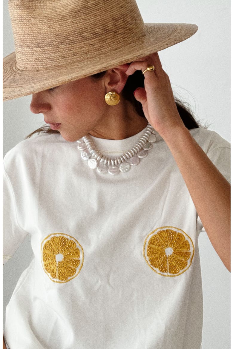 Coin Pearl Necklace, Alternate, color, Off White / Gold
