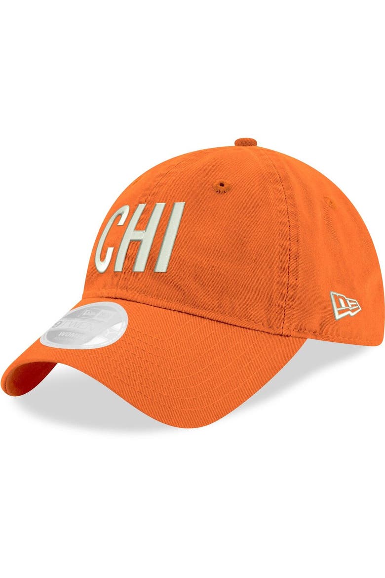 Women's New Era Orange Chicago Bears Hometown 9TWENTY Adjustable Hat, Main, color, Orange