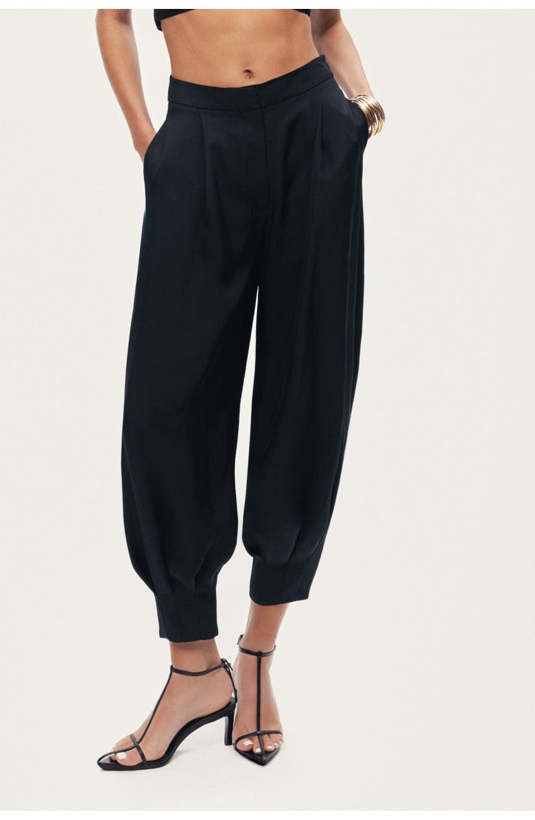 Nocturne Fluid Balloon-Leg Pants, Main, color, Black