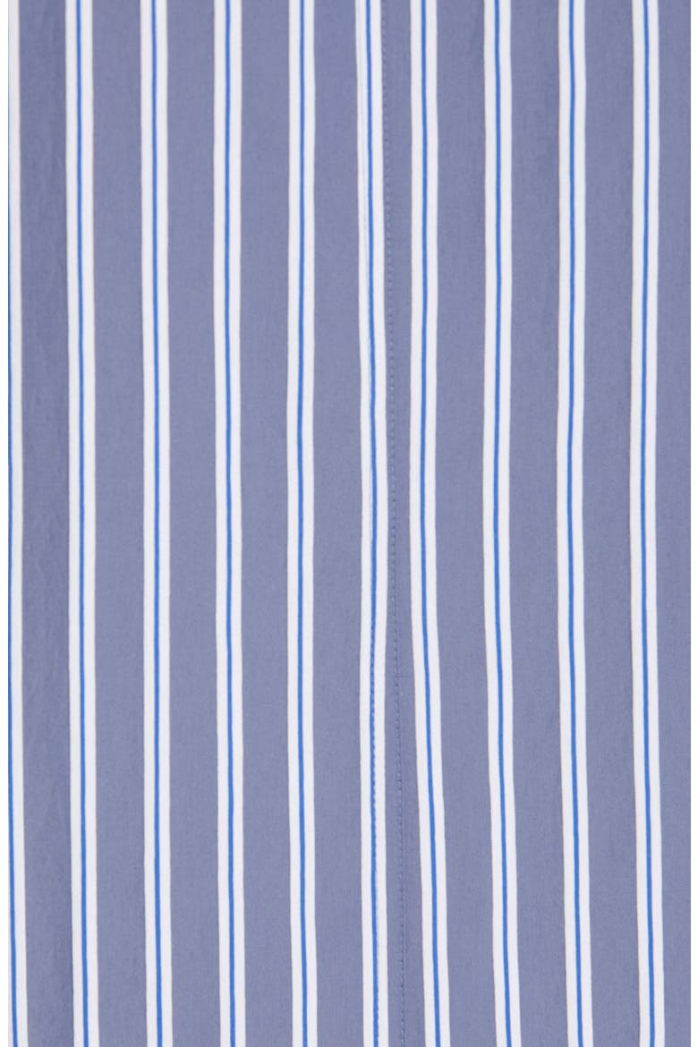 Stripe Oversize Twill Blazer, Alternate, color, DUSTY BLUE MULTI