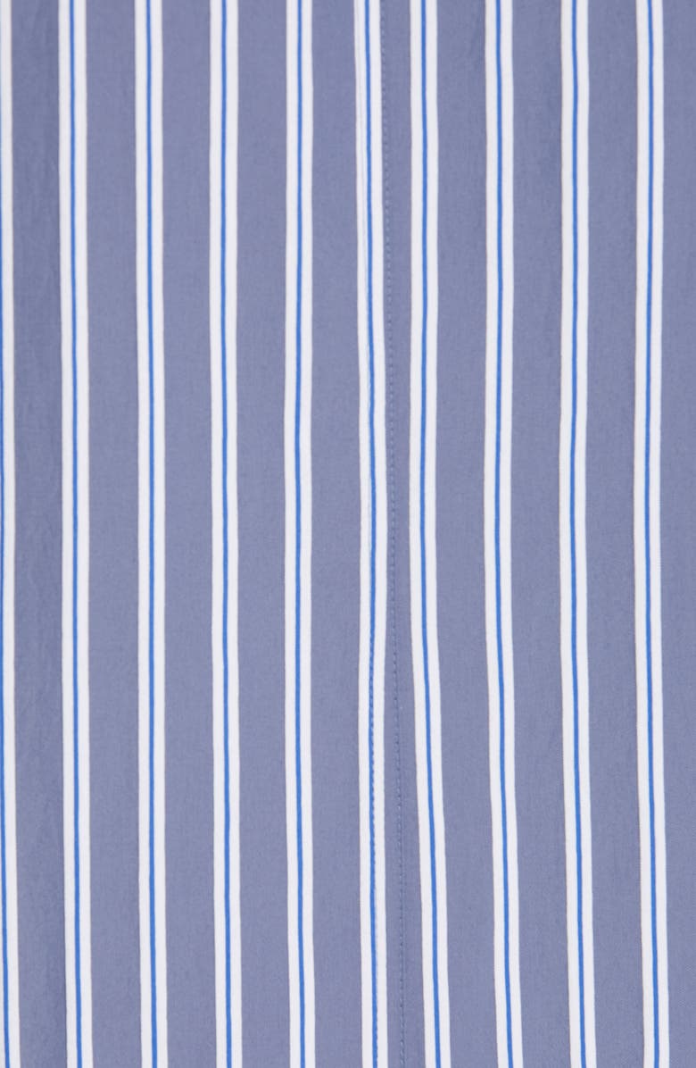 Tibi Stripe Oversize Twill Blazer, Alternate, color,