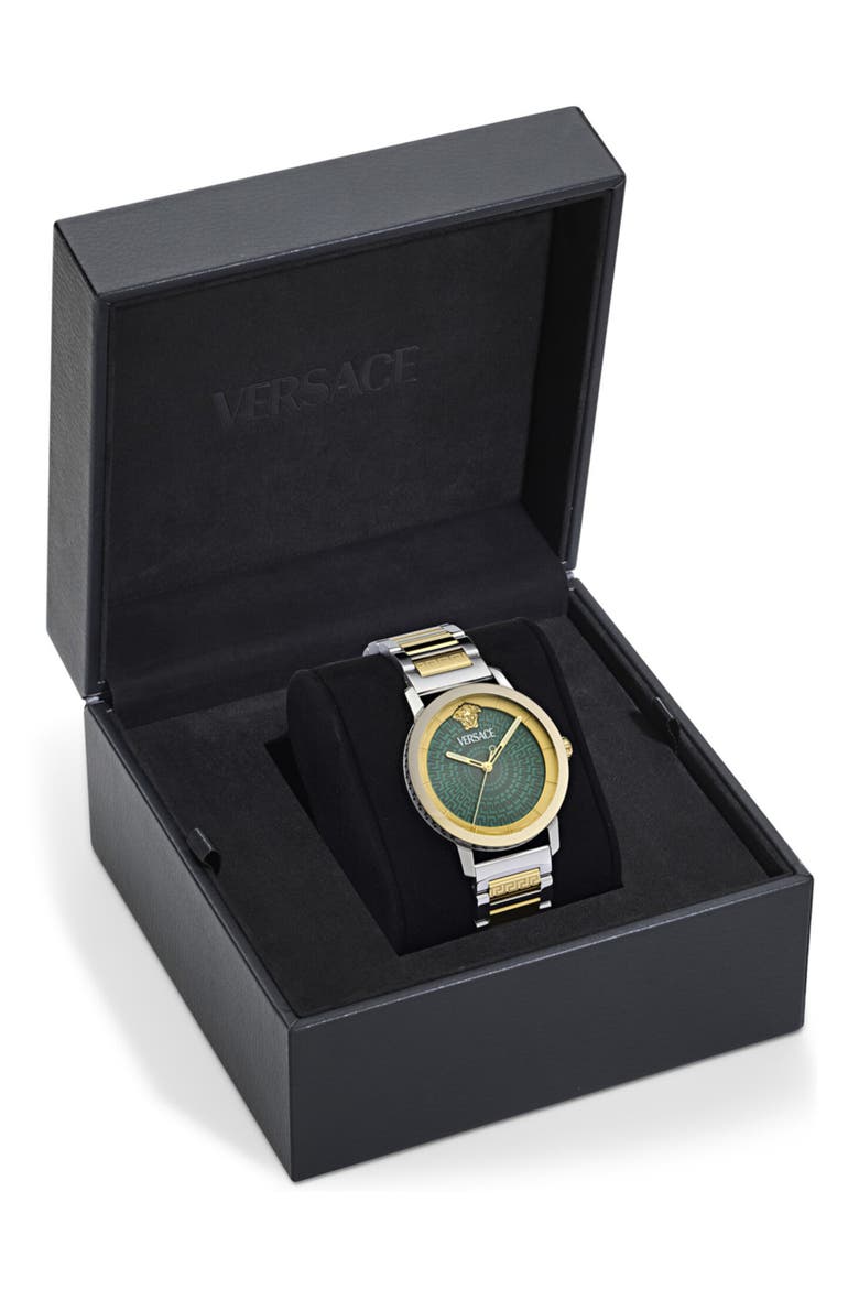 V-Helix Two Tone Bracelet Watch, 40mm, Alternate, color, TWO TONE