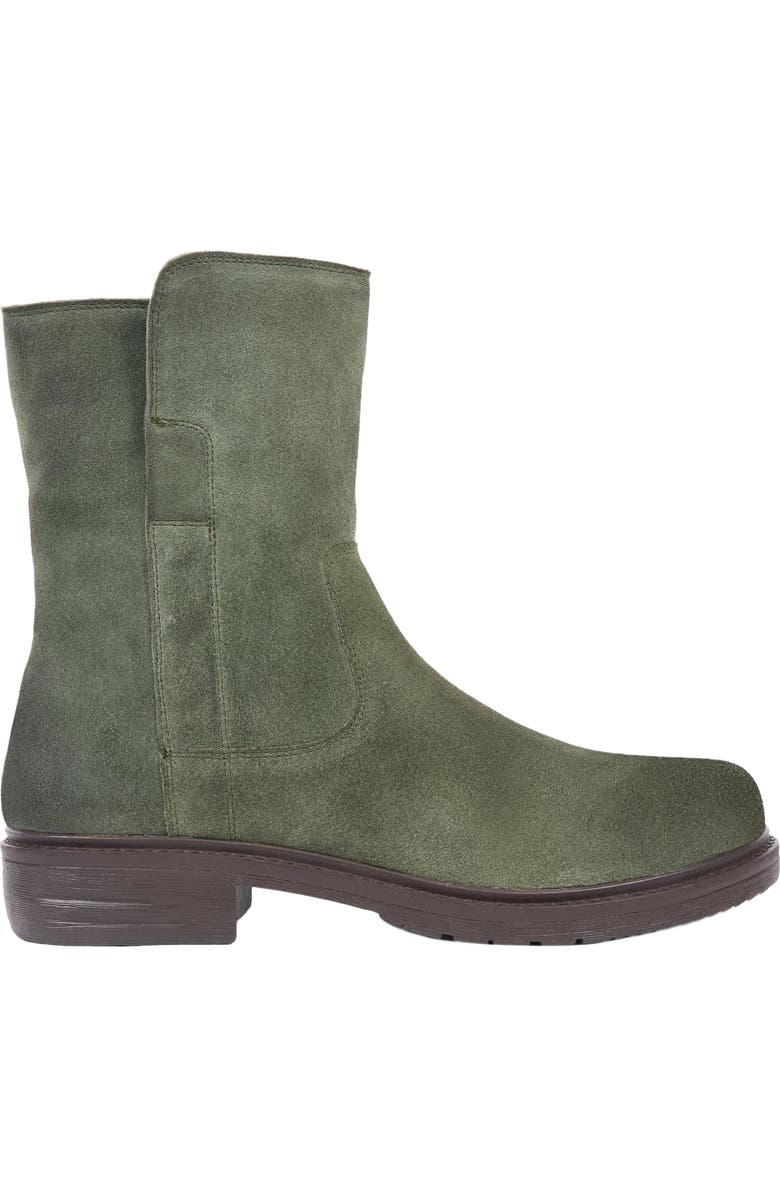 Celtic & Co. Essential Leather Ankle Boots, Alternate, color, Olive