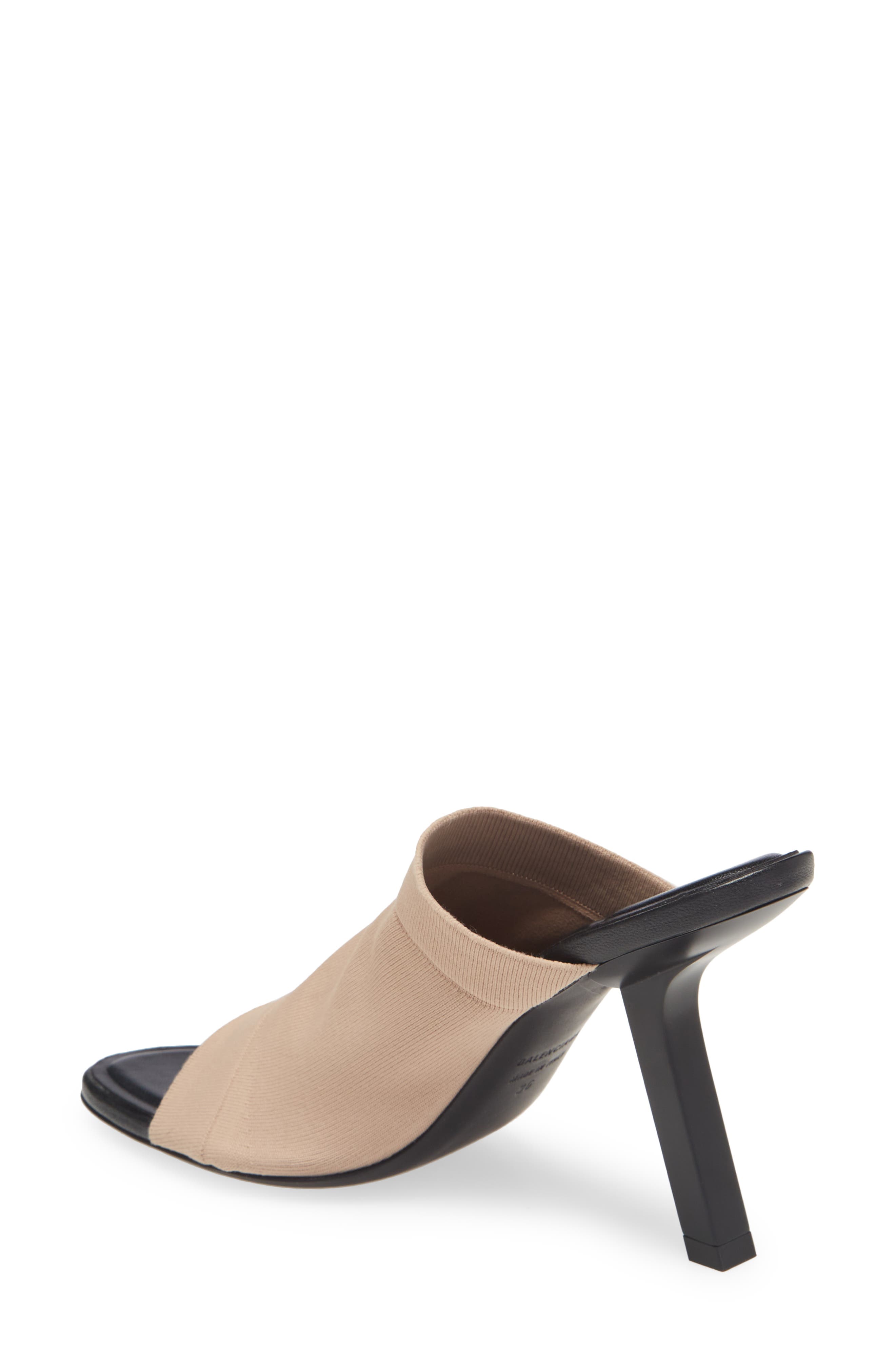 Balenciaga Stretch Sandal, Alternate, color, 