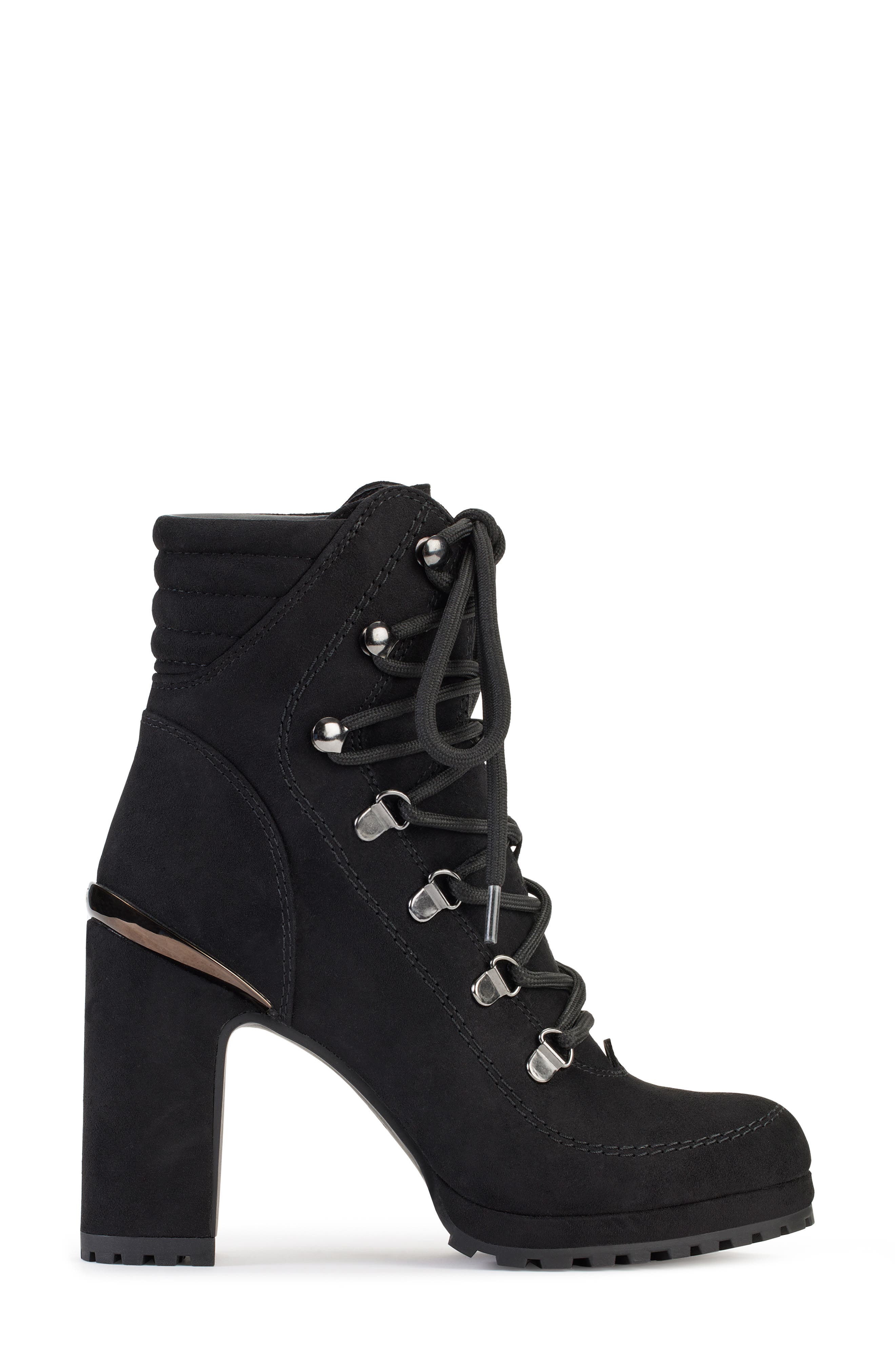 DKNY Linni Lace-Up Platform Bootie, Alternate, color, 