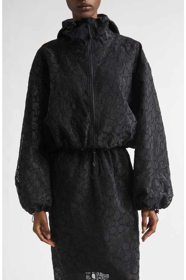 Aisha Blouson Jacket, Main, color, BLACK FELICIA EMBROIDERY