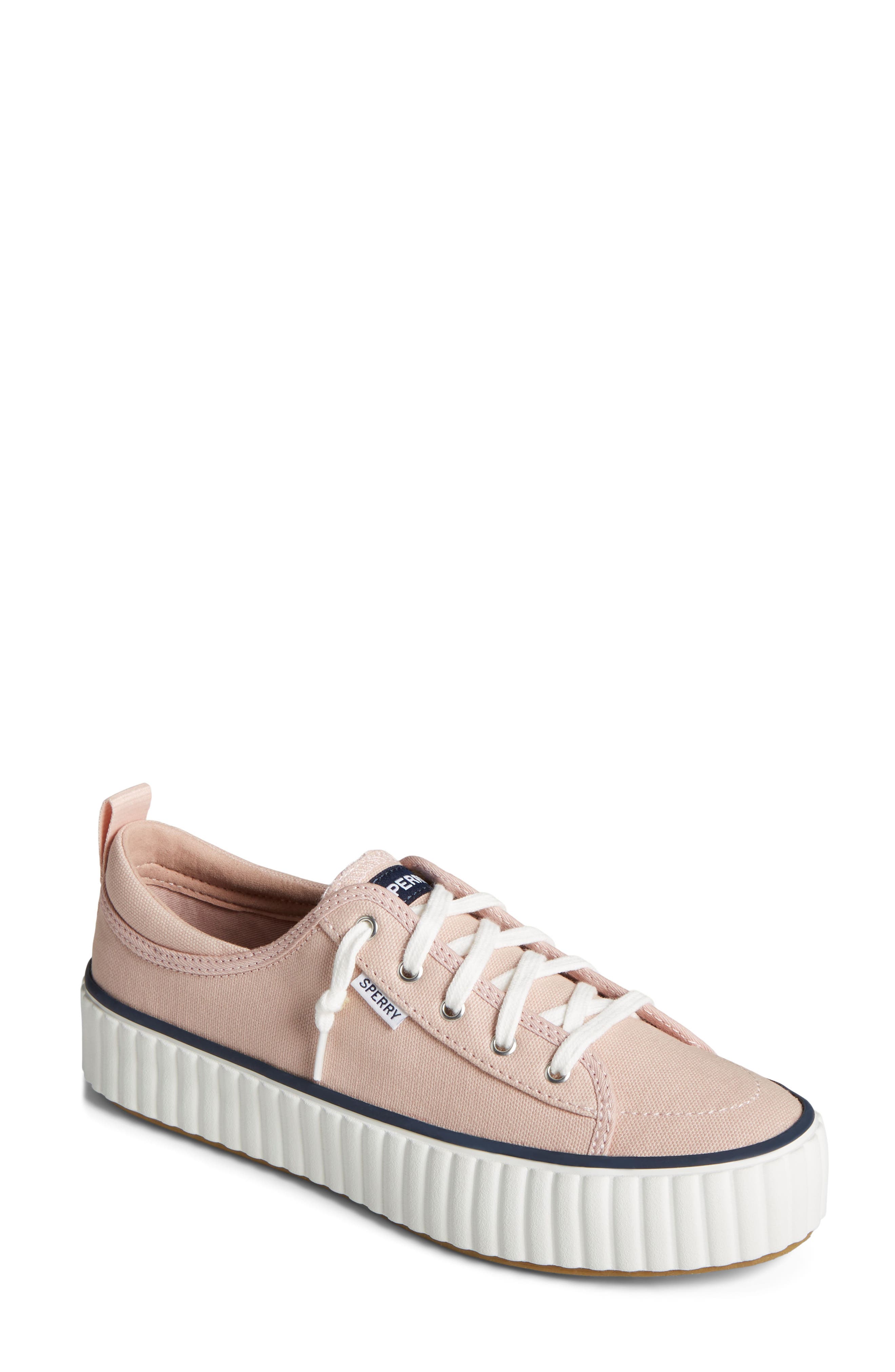 Pier Wave Platform Sneaker, Main, color, ROSE