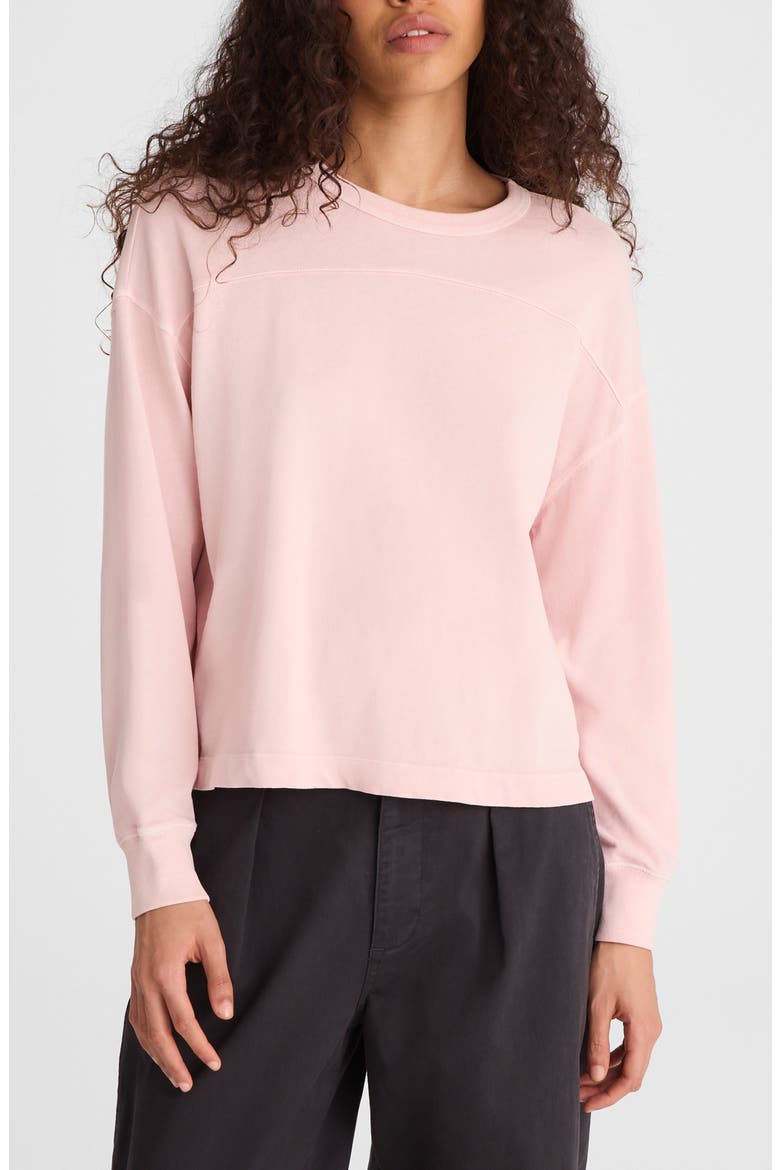 The Relaxed Crewneck Sweatshirt, Main, color, SUBTLE BLOSSOM