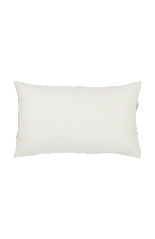Elaine Smith Rope Hand Knotted Macrame Indoor & Outdoor Woven Accent Pillow