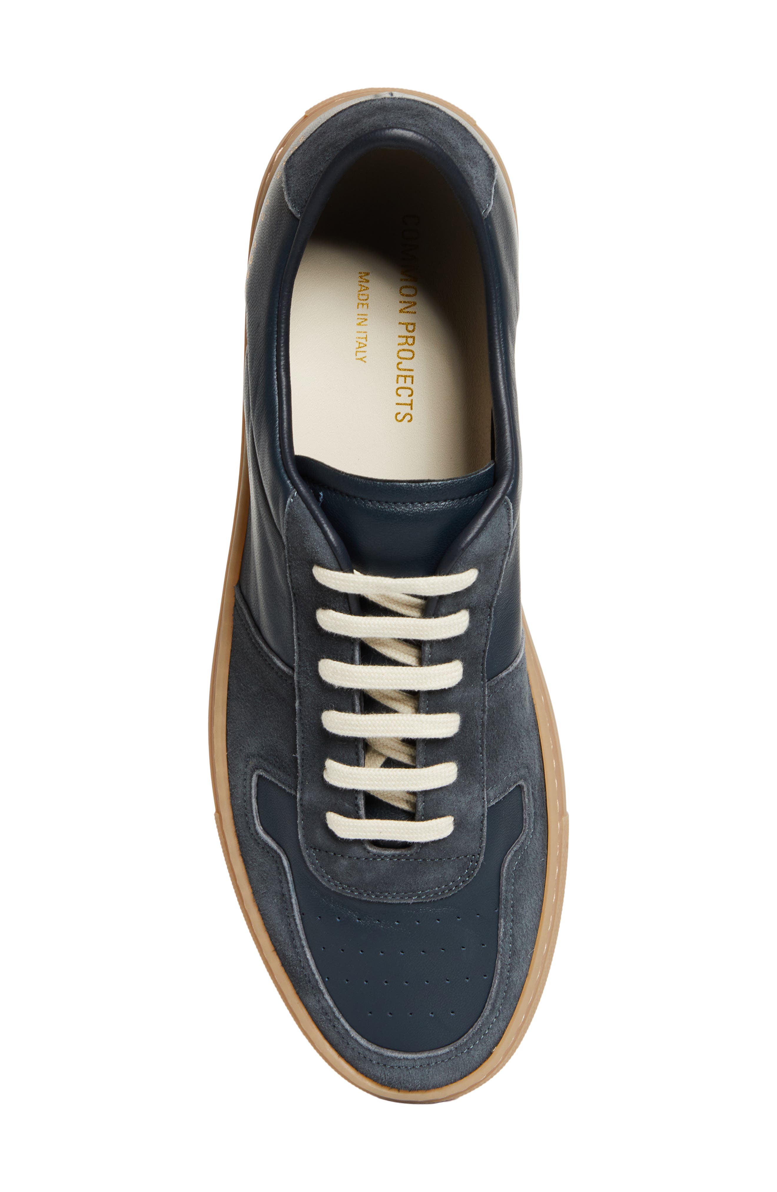 BBall Slim Low Top Sneaker, Alternate, color, NAVY