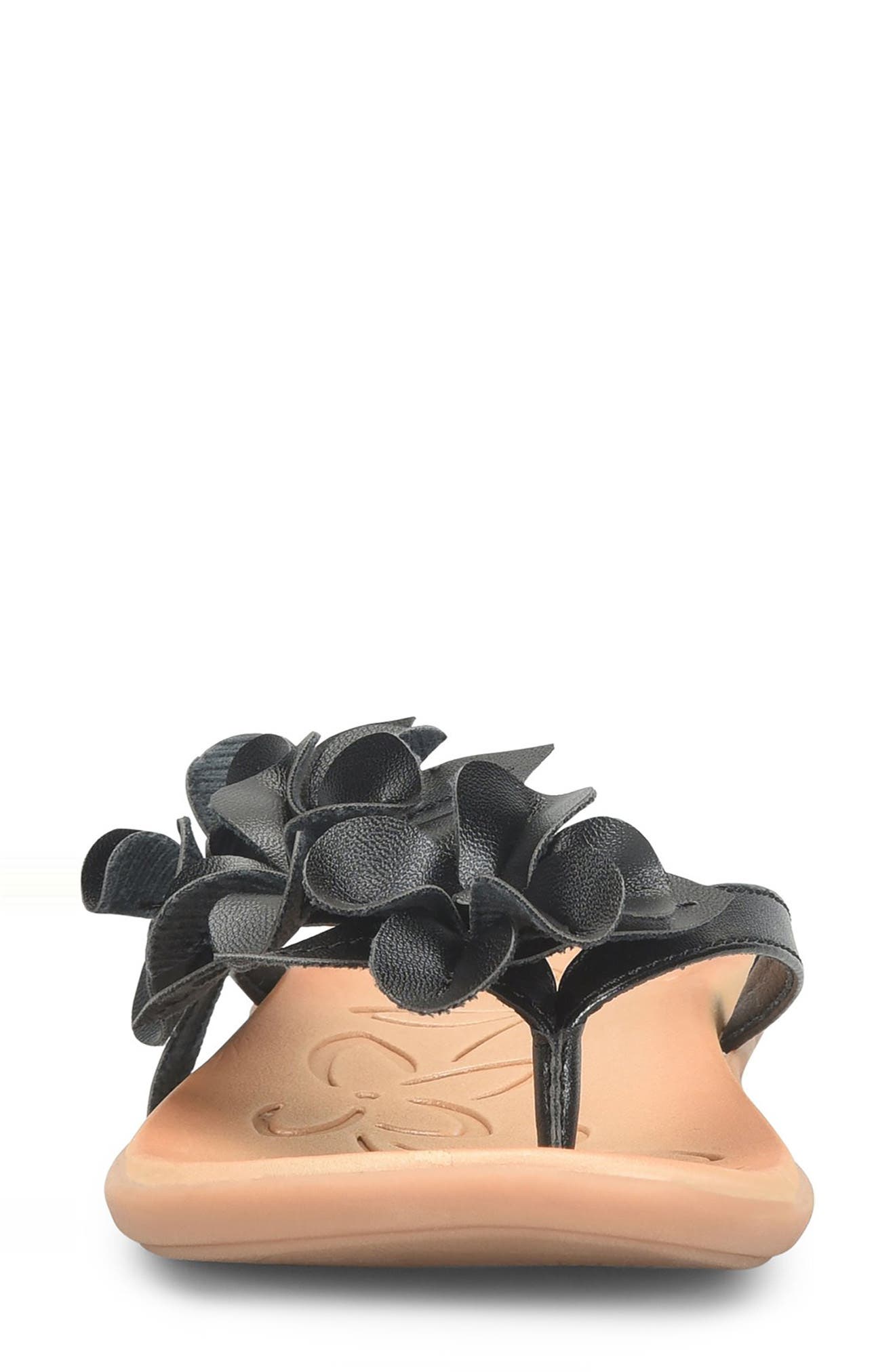 B O C BY BØRN Hensley Flower Sandal, Alternate, color, Black