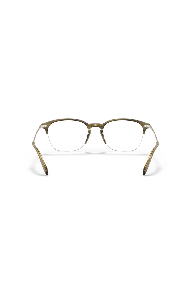 Giorgio Armani 53mm Phantos optical glasses, Alternate, color, Green