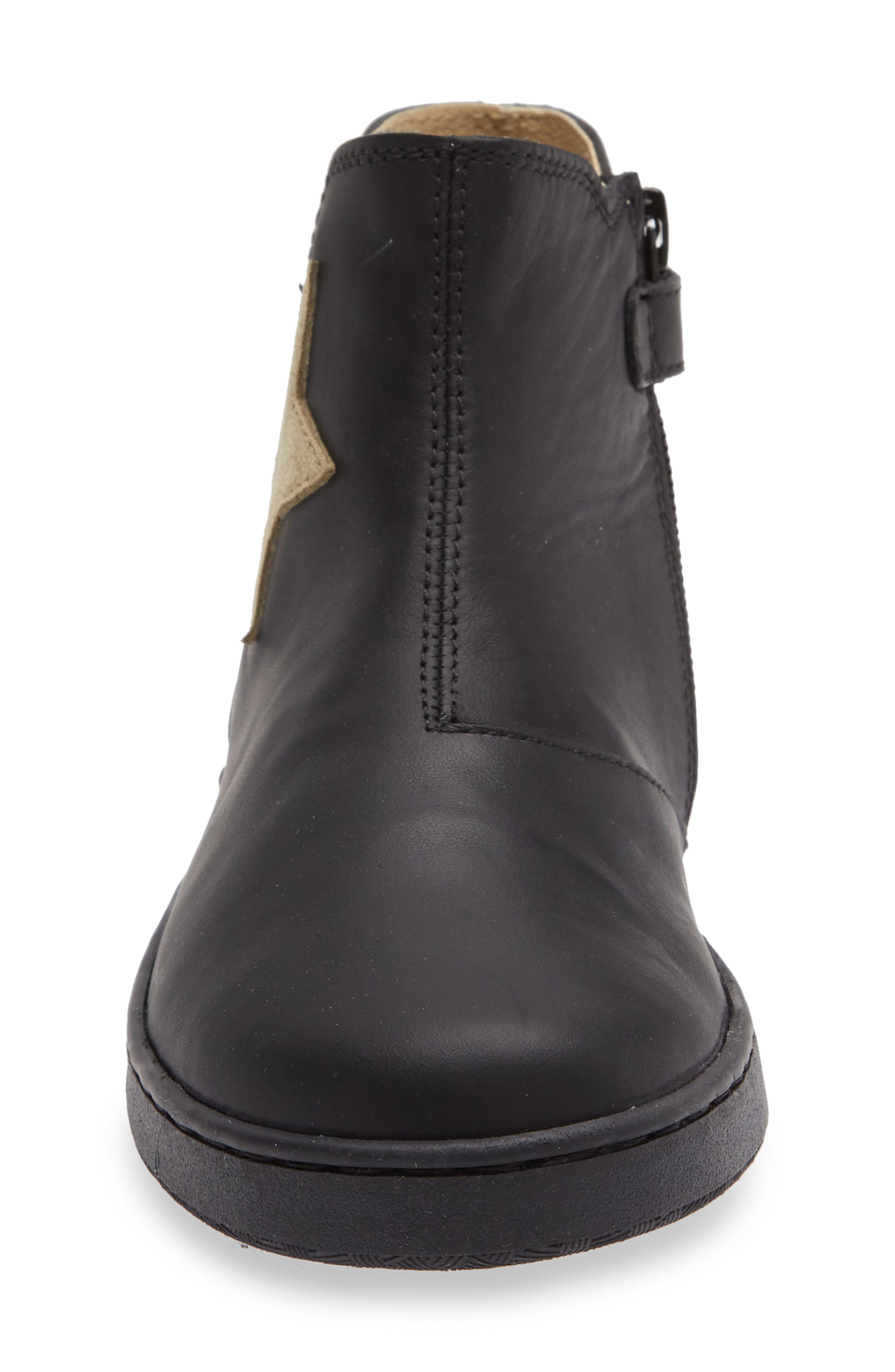 Naturino Kids' Drilia Chelsea Boot, Alternate, color, Black-Stone
