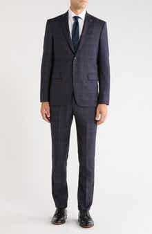 Plaid Two Button Suit