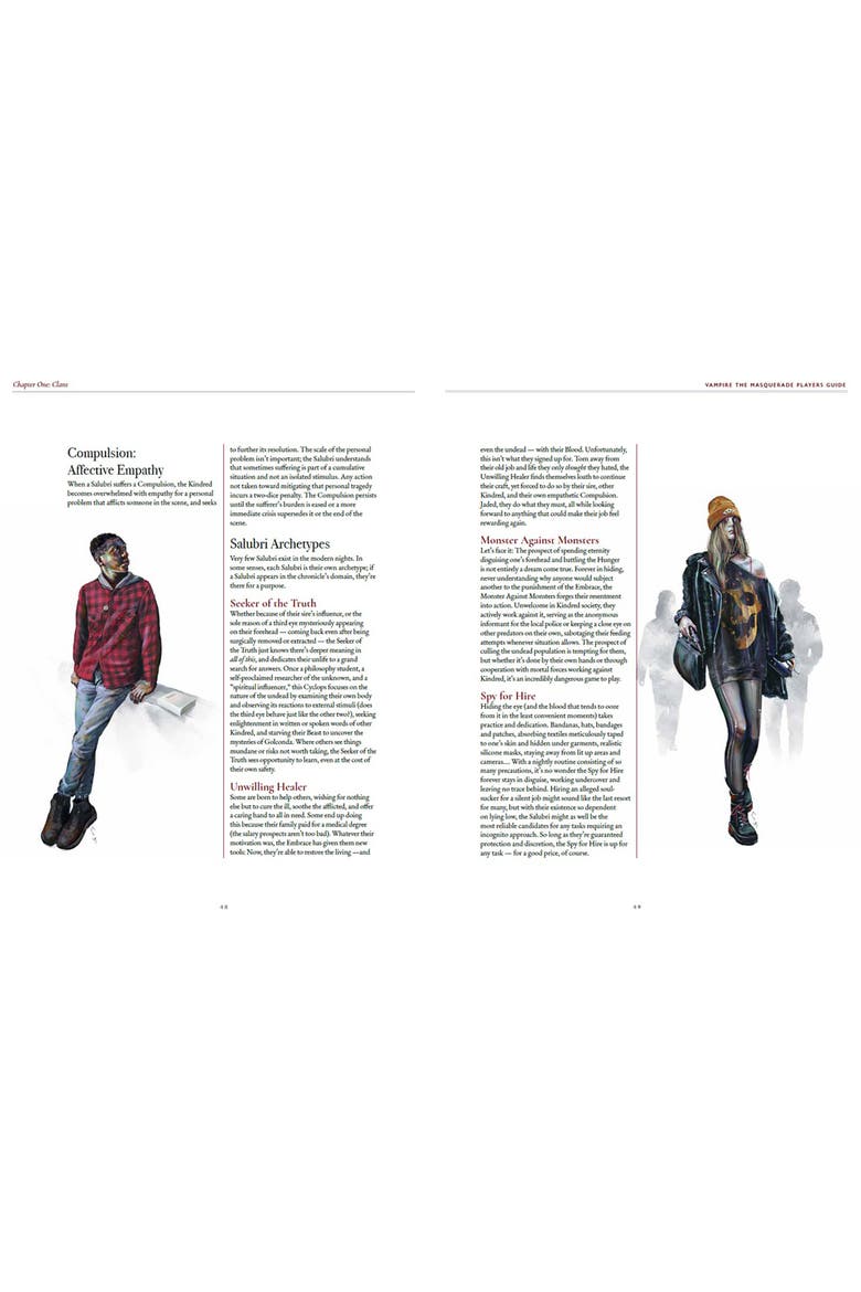 Vampire The Masquarade 5th Edition Game Players Guide, Alternate, color, Multicolored