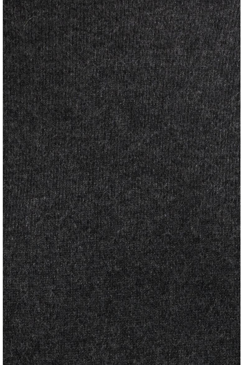Cashmere Knit T-Shirt, Alternate, color, CHARCOAL