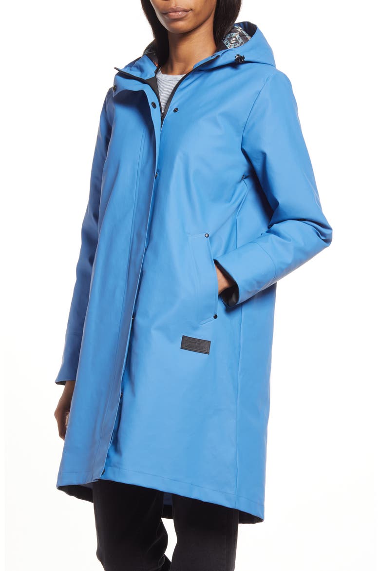 Victoria Insulated Raincoat, Alternate, color, MARINE BLUE