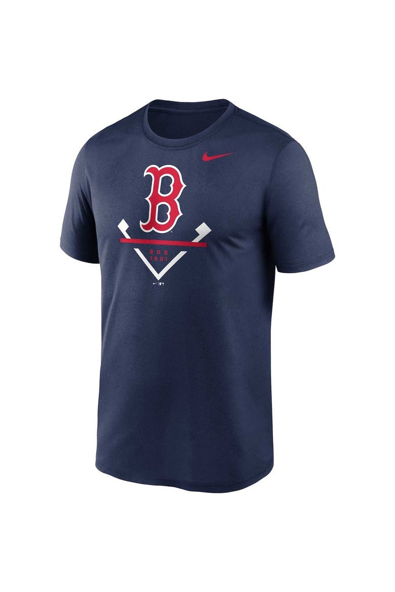 Men's Nike Navy Boston Red Sox Big & Tall Icon Legend Performance T-Shirt, Alternate, color, Navy