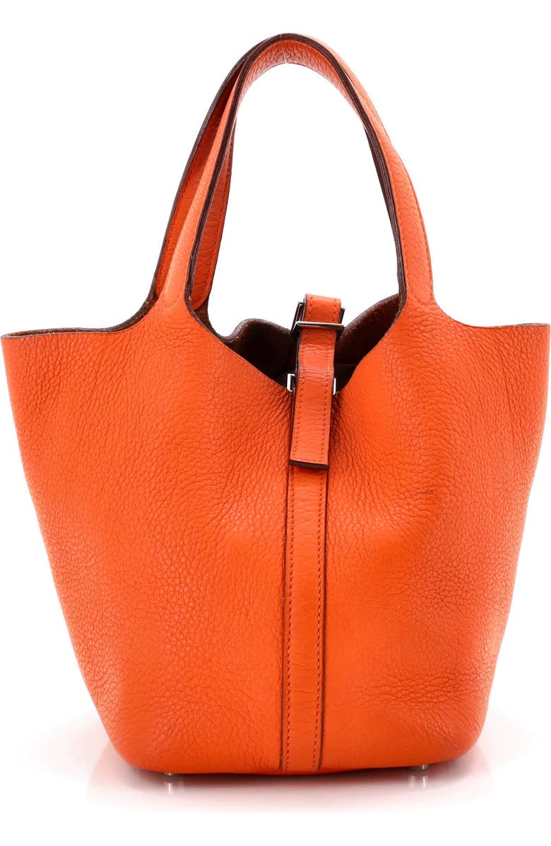81034712 Picotin Bag Clemence PM, Main, color, Orange H