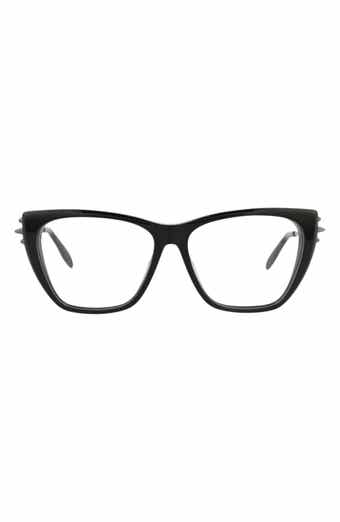 McQueen 55mm Cat Eye Optical Glasses