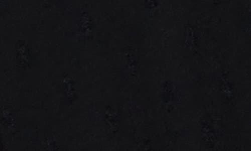 Melrose And Market Smocked Waist Long Sleeve Minidress In Black