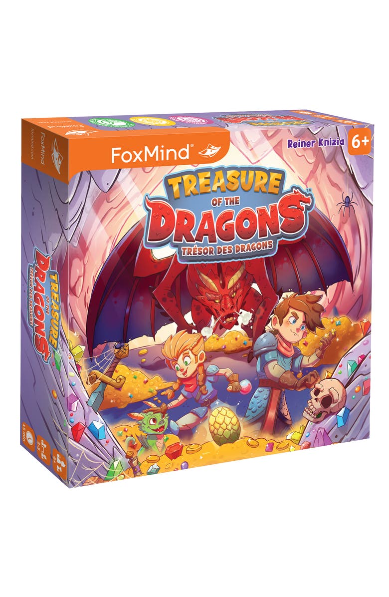 FoxMind Games Treasure Of The Dragons Tile Matching Game, Main, color, Multicolored
