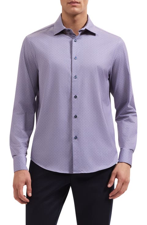 James OoohCotton® Floral Button-Up Shirt