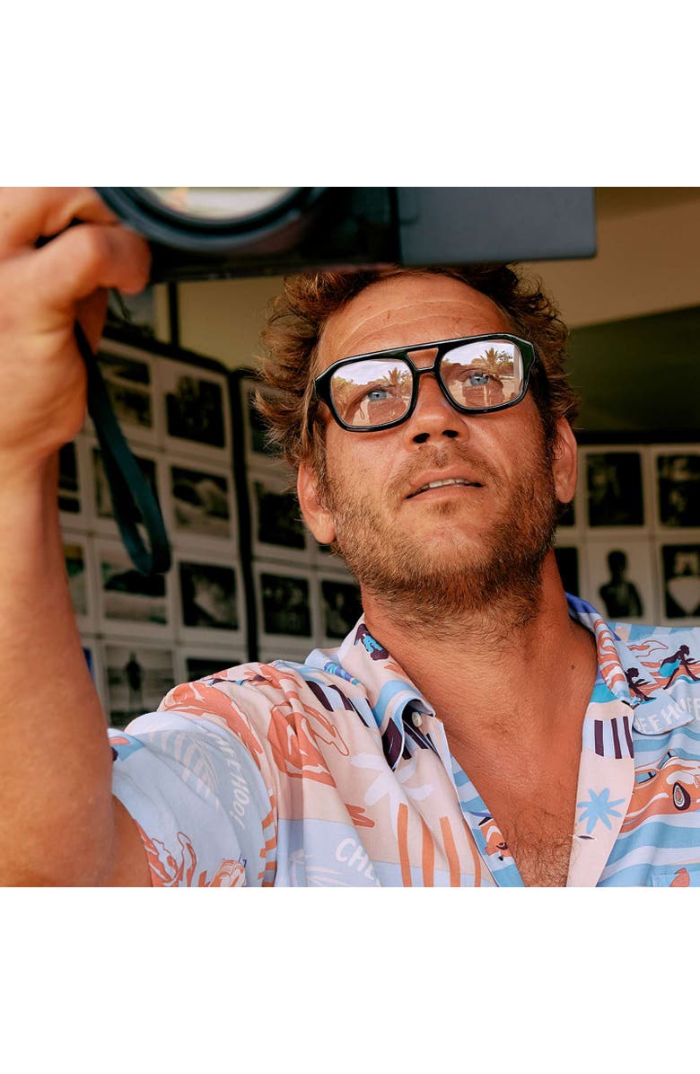 Caddis Neta | Reading Glasses, Alternate, color, Gloss Black