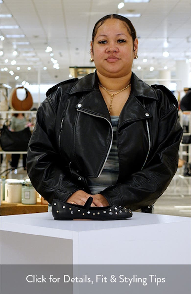 Myra Stud Mary Jane Flat, sales video thumbnail