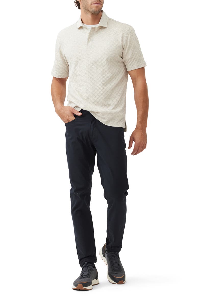 Huntsbury Texture Polo, Alternate, color, ECRU