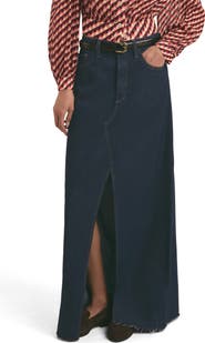 Favorite Daughter The Sunny Denim Maxi Skirt