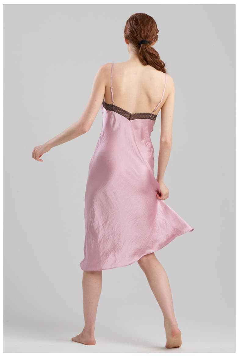 ASHLEY Icon Gown with Lace, Alternate, color, ROSE QUARTZ
