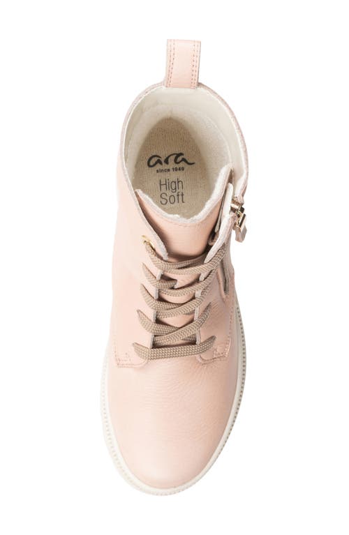 Ara Waterproof Lace-up Boot In Neutral