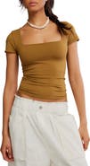 Free People Sunfade Clean Lines Baby T-Shirt