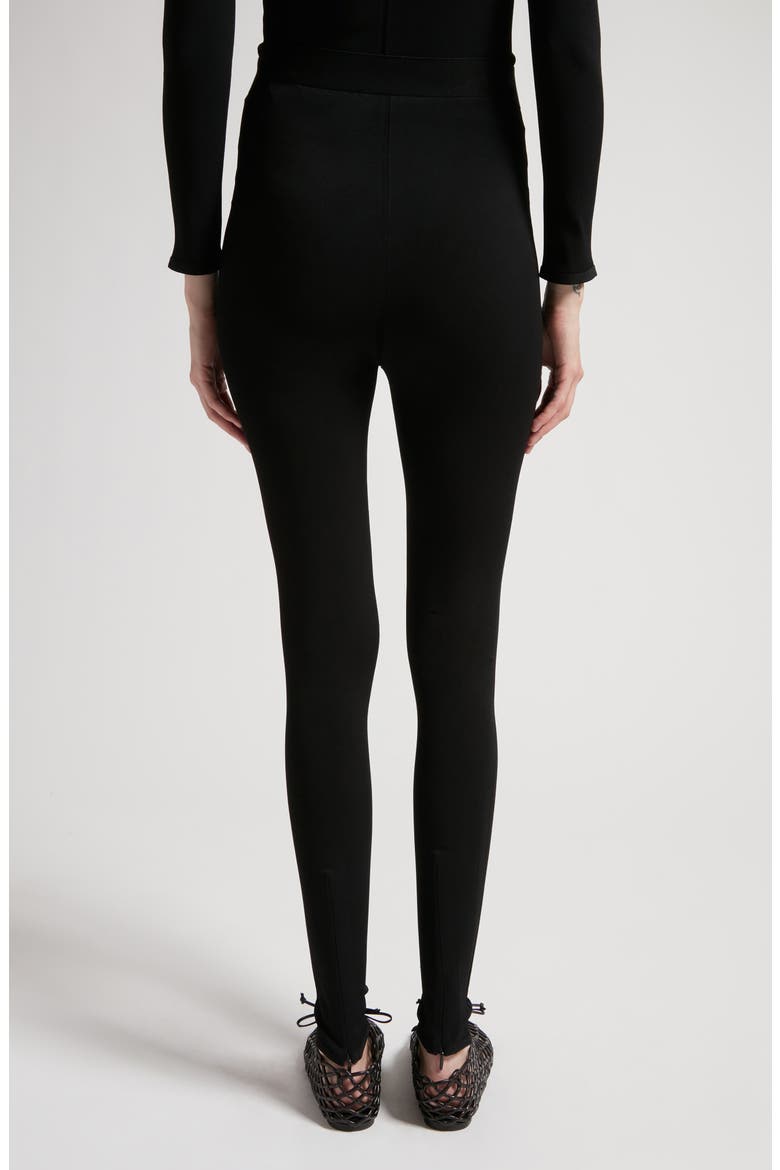 Clizia Leggings, Alternate, color, BLACK