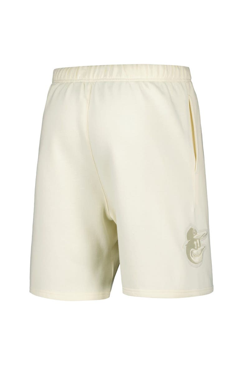 Men's Pro Standard Cream Baltimore Orioles Neutral Fleece Shorts, Alternate, color, Cream