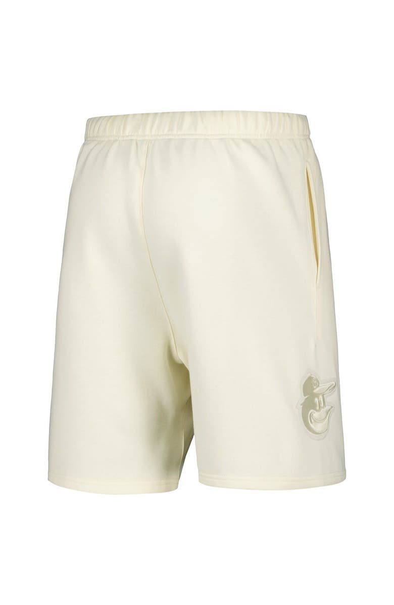PRO STANDARD Men's Pro Standard Cream Baltimore Orioles Neutral Fleece Shorts, Alternate, color, Cream