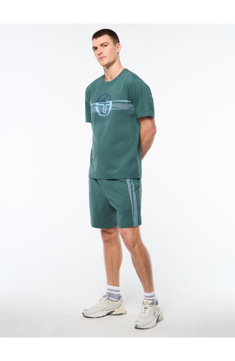 Sergio Tacchini Rotto Fashion T-Shirt, Alternate, color, Mediterranea