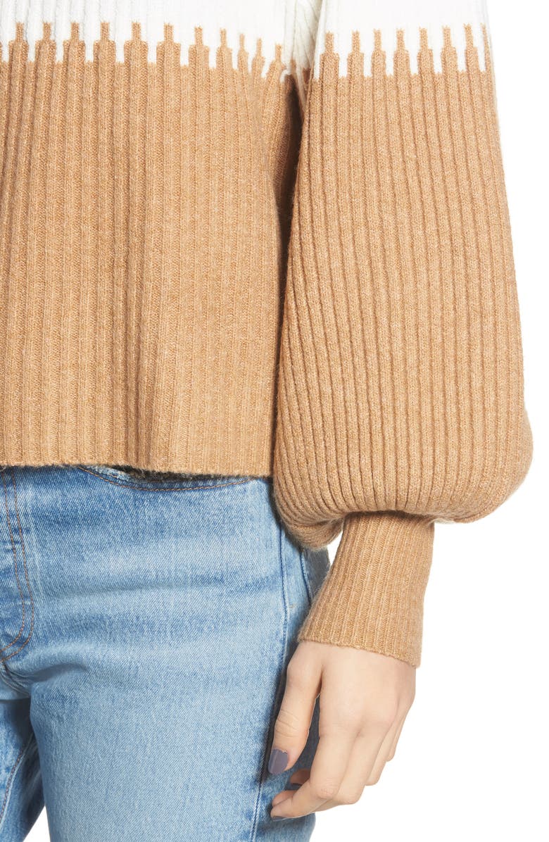 French Connection Sofia Funnel Neck Sweater, Alternate, color,