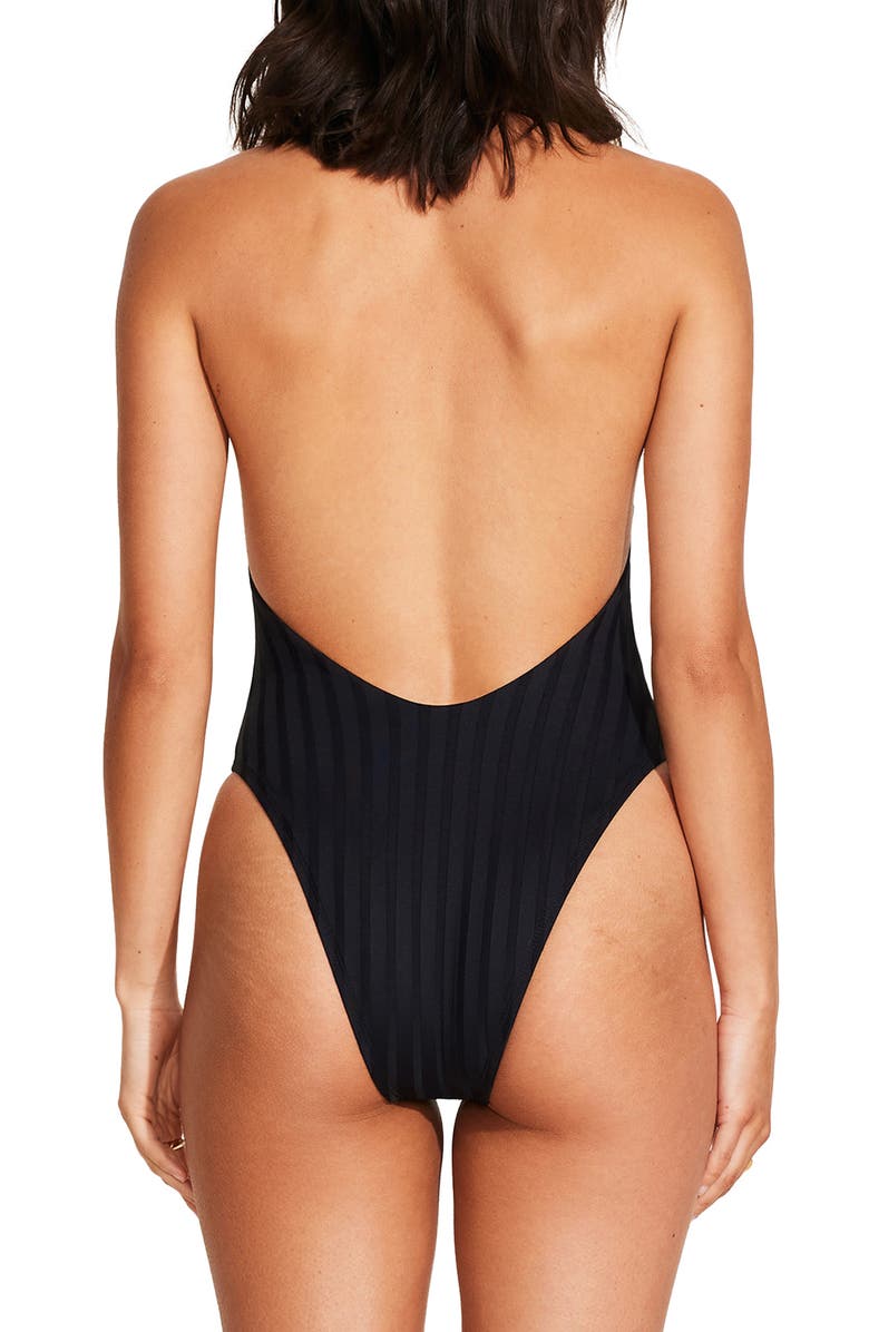 Vitamin A<sup>®</sup> Alia Rib One-Piece Swimsuit, Alternate, color,