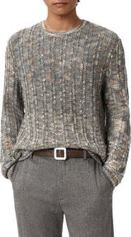 John Varvatos Marsala Wool Sweater