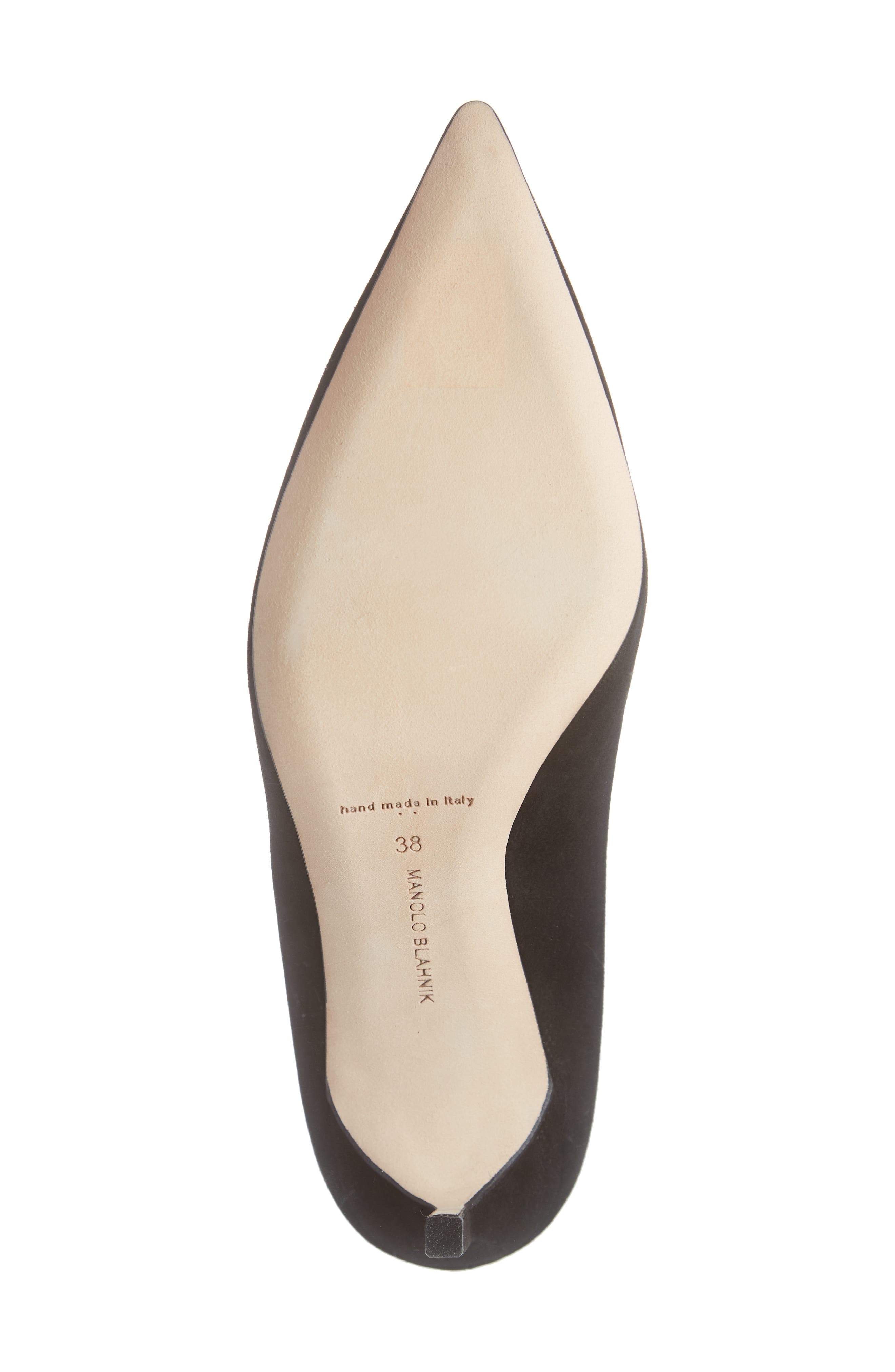 BB Pointed Toe Pump, Alternate, color, BLACK SUEDE