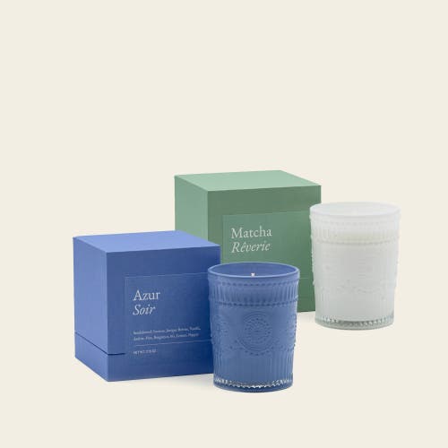 Italic Noir Swiss Scented Glass Candle In Multi