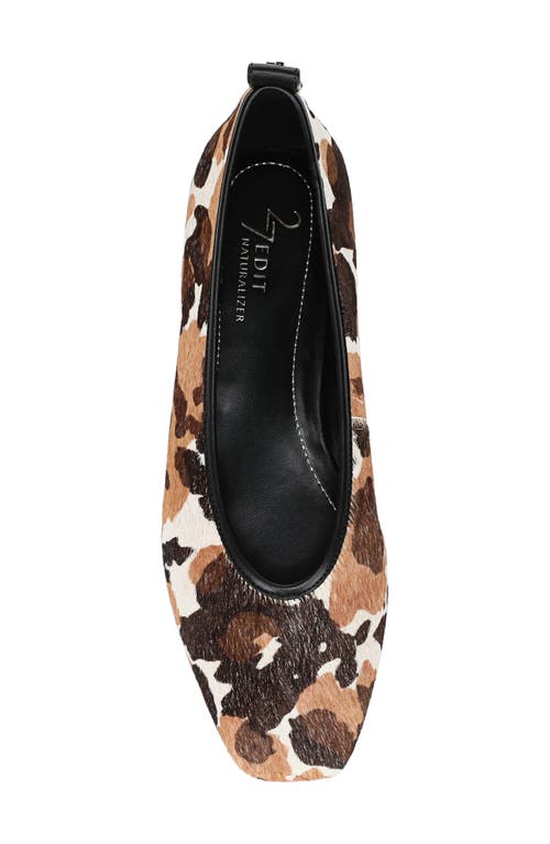 27 Edit Naturalizer Carla Leather Ballet Flat In Multi