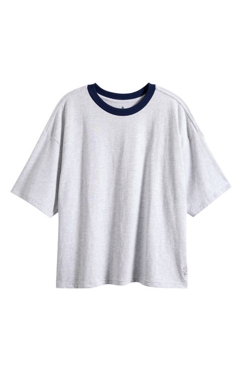 Tackle Heather Oversize Cotton T-Shirt