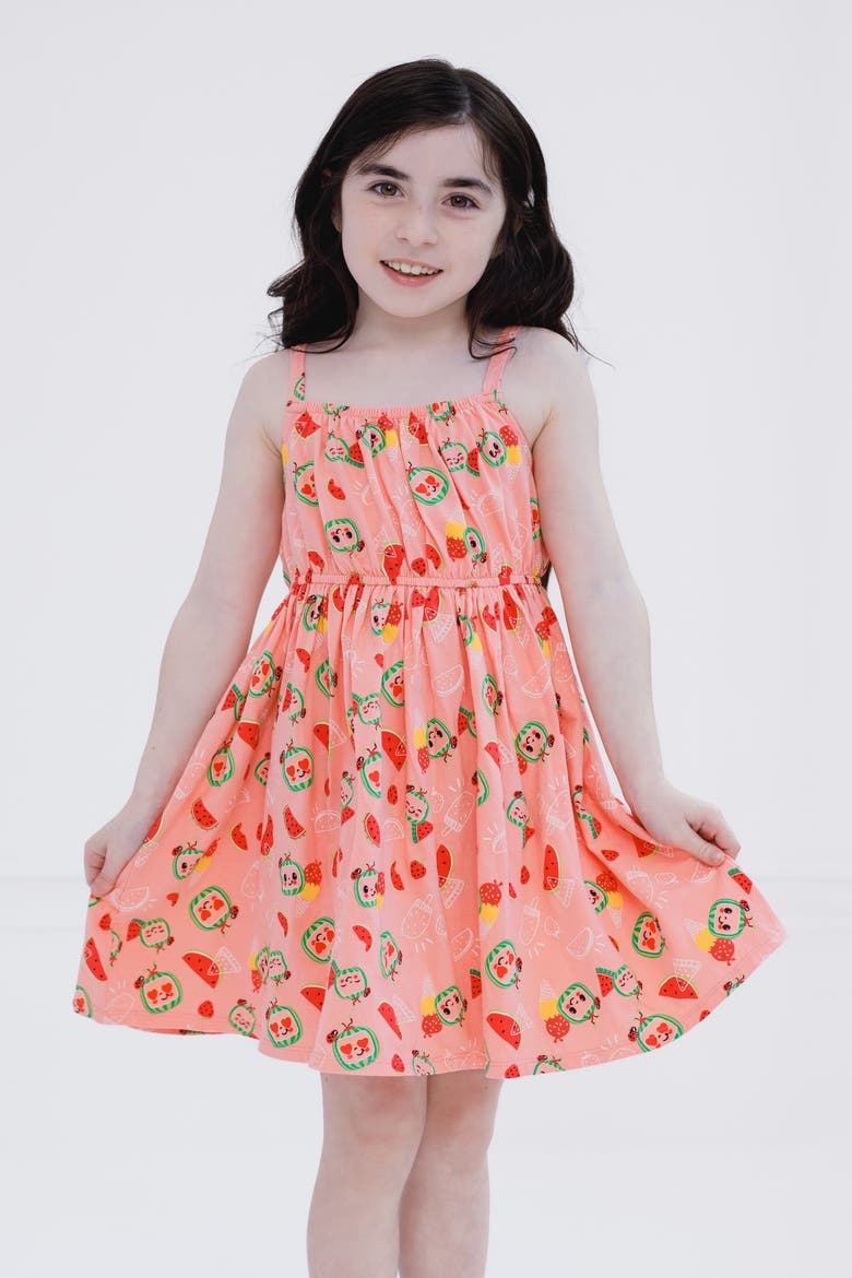 Sleeveless Jersey Dress, Alternate, color, Watermelon Pink