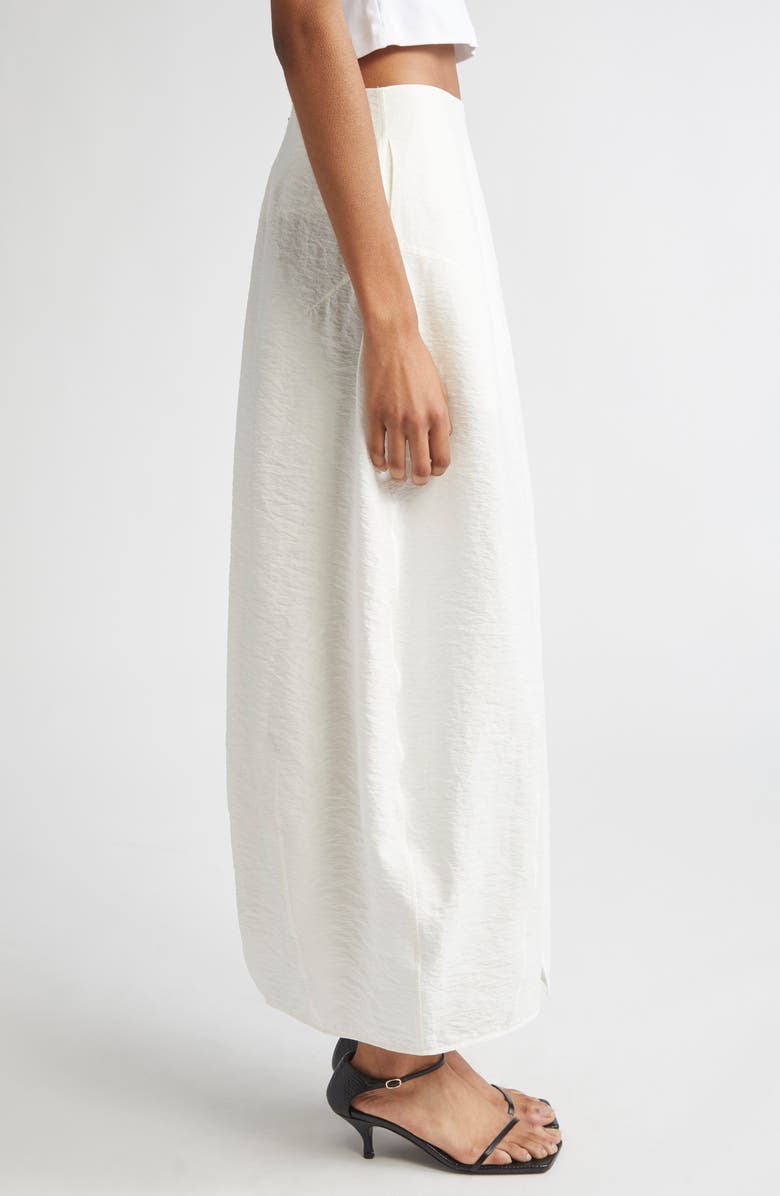 TOTEME Semisheer Silk Blend Parachute Maxi Skirt, Alternate, color, 