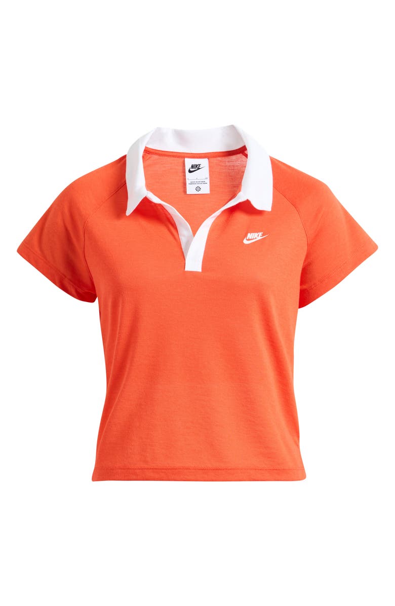 Nike Sportswear Retro Polo, Alternate, color, Picante Red/ White/ Sail