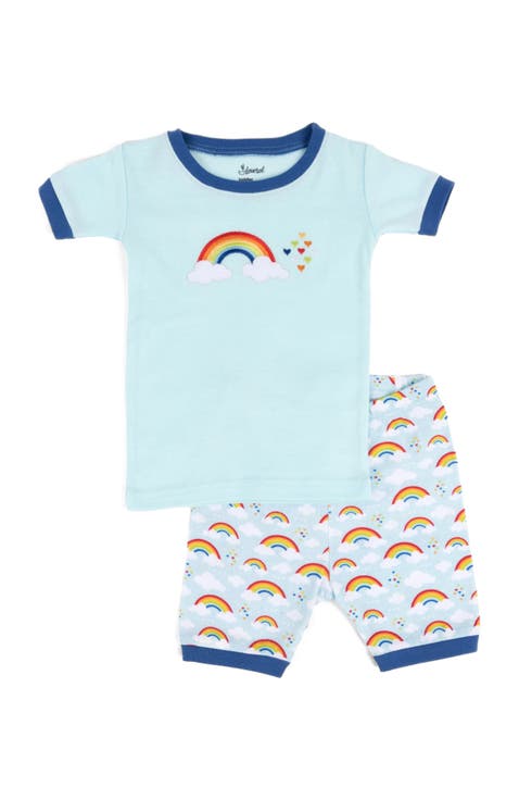 Kids Short Sleeve Cotton Striped Matching Family Pajamas (Toddler, Little Kid & Big Kid)