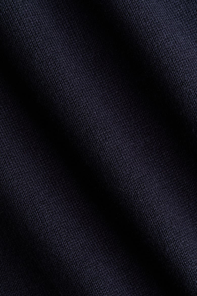 Mock Turtleneck Sweater Vest, Alternate, color, Navy blue